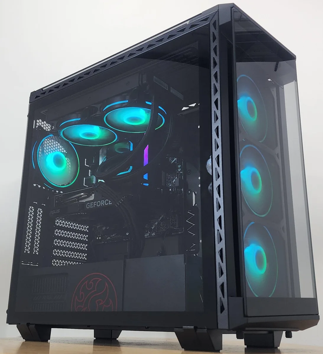 Custom Custom i5-14400F 16GB DDR5 1TB NVME RTX 4060 gaming PC — product photo