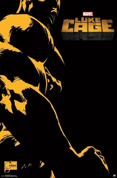 Luke Cage TV art poster print 22 x 34 inches