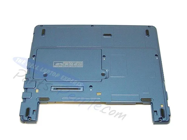 Blue plastic Dell Inspiron 300m base bottom assembly with memory door