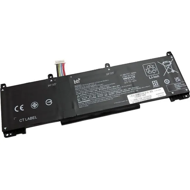 Battery Technology Inc. Battery Technology Inc. M02027-005-BTI 11.4V 45WHR laptop battery — product photo