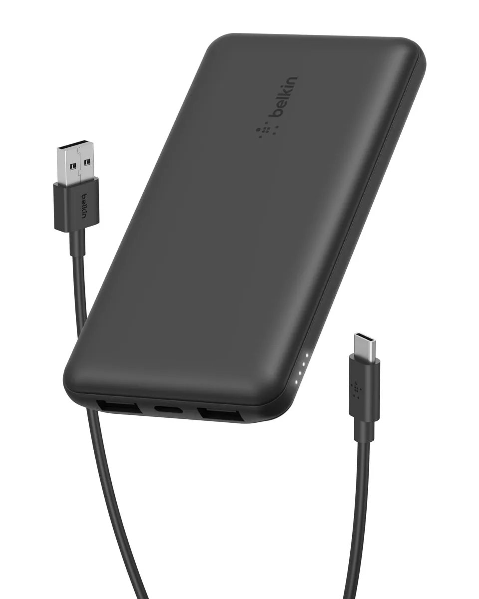Belkin BPB011 Portable Charger 15W 3 Port Battery Pack 10000mAh — product photo