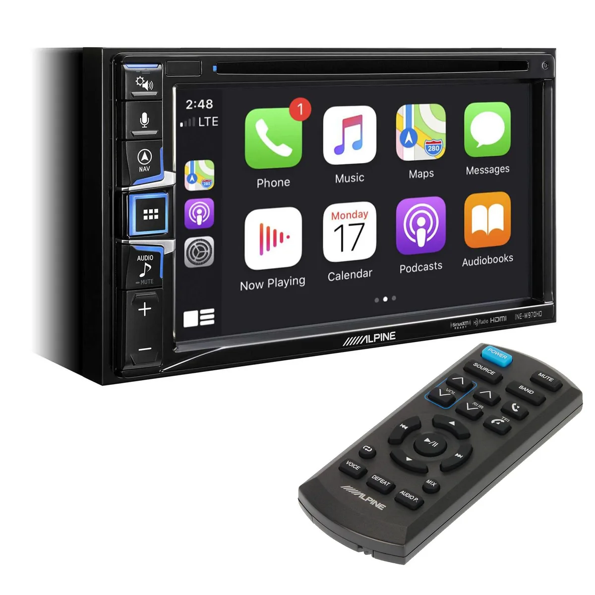 Alpine Alpine INE-W970HD 6.5 Navigation Receiver &amp; RUE-4360 Remote — product photo