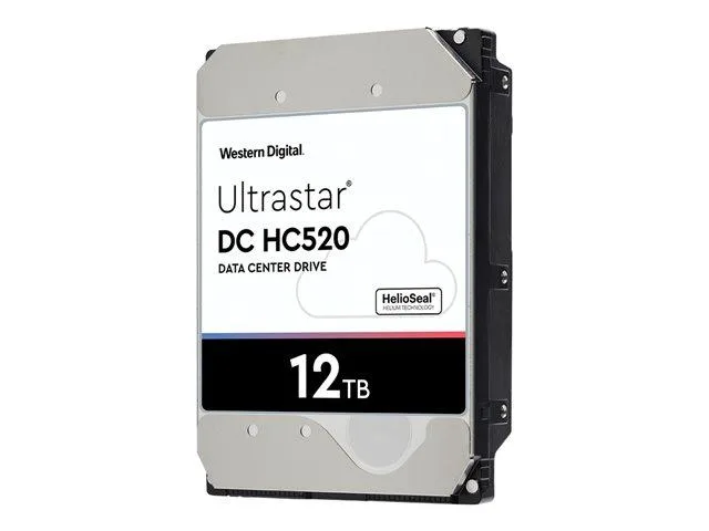 Western Digital Western Digital Ultrastar HC520 12TB 7200RPM SAS internal hard drive HUH721212AL4204 — product photo