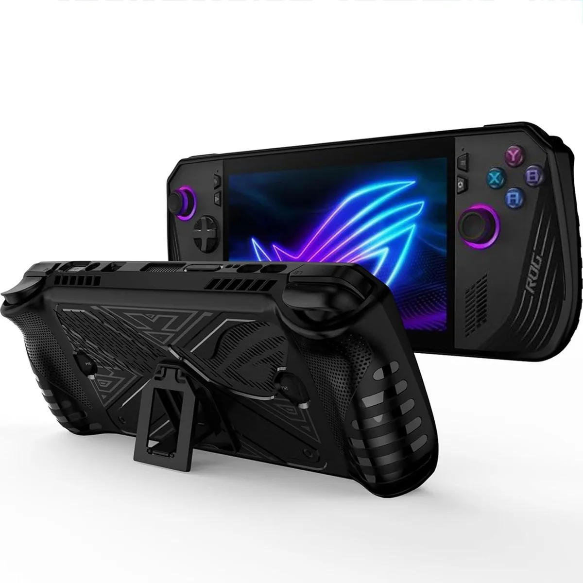 BONAEVER BONAEVER Silicone Grip Case for ASUS ROG Ally X 2024 with Kickstand accessory — product photo
