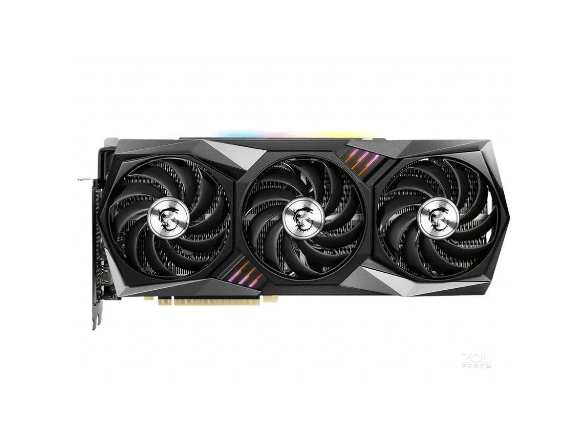 MSI MSI GeForce RTX 3090 GAMING X TRIO 24G graphics card — product photo