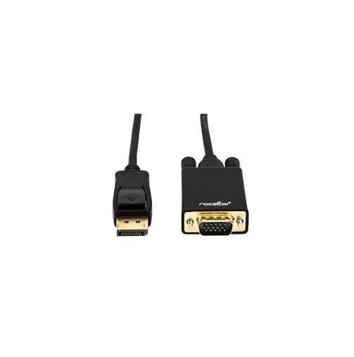 Rocstor Rocstor Y10C155-B1 6 ft DisplayPort to DVI-D cable 3840x2160 30Hz — product photo