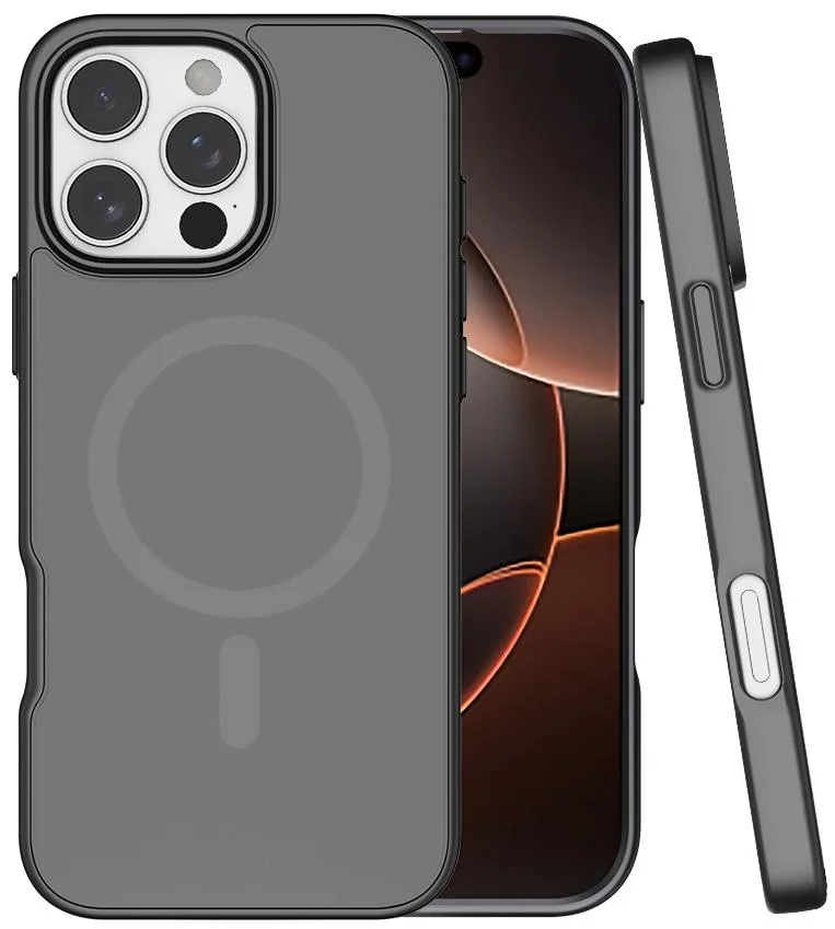 Nakedcellphone Nakedcellphone Stealth Case iPhone 16 Pro MagSafe Matte Black — product photo