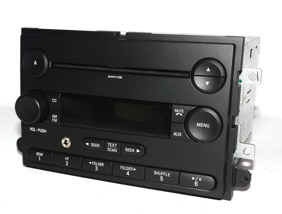 1 Factory Radio 1 Factory Radio 7E5T-18C869-BB receiver 2007 AM FM mp3 CD Aux 3.5 mm — product photo