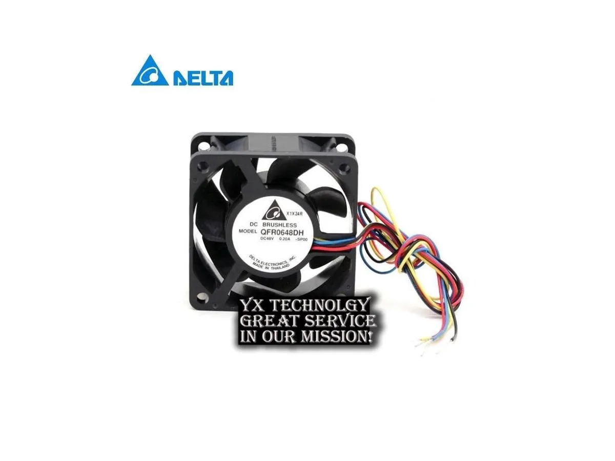 Fans Fans 60×60×25mm QFR0648DH 48V 0.20A PWM case fan — product photo