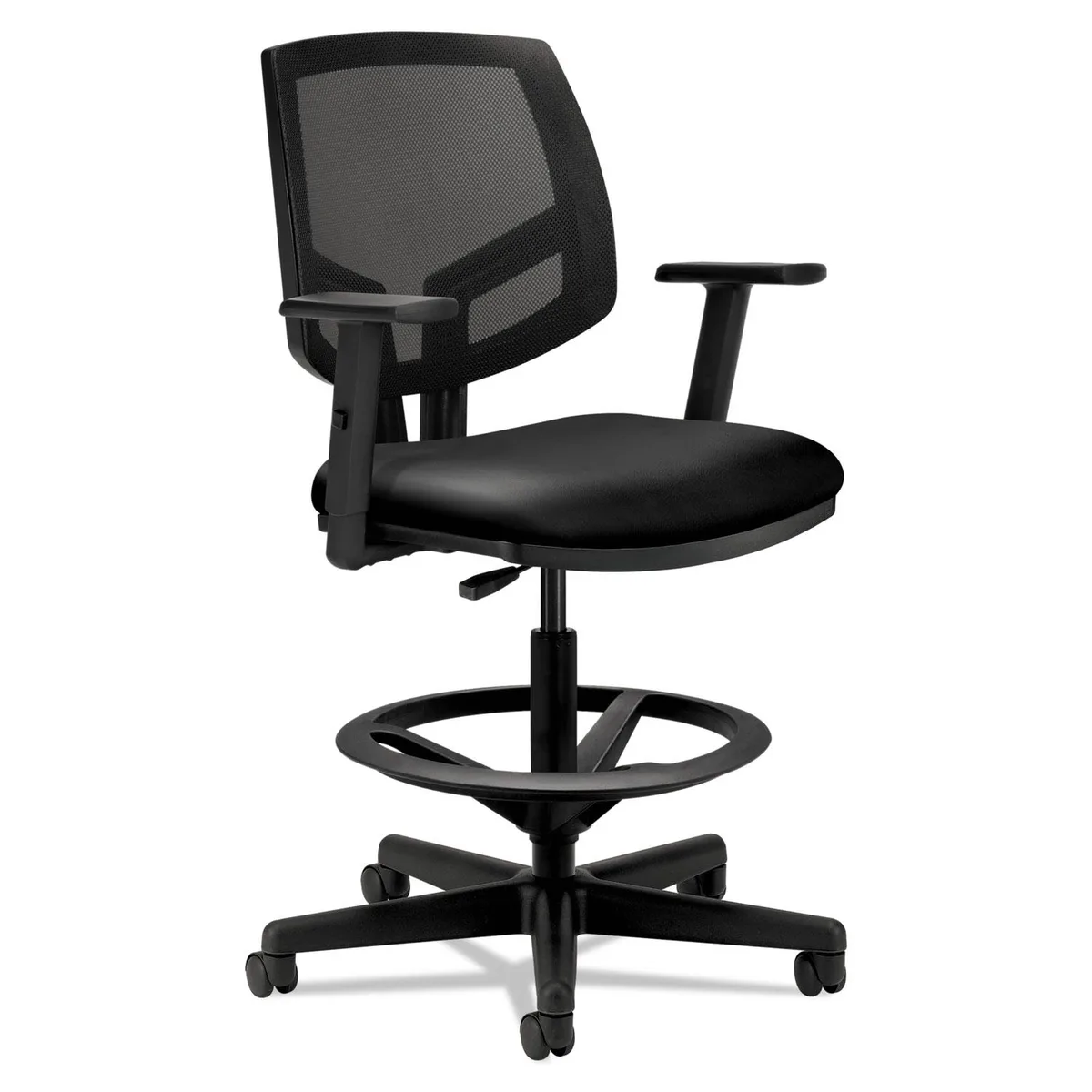 HON HON 5715GA10T Volt Mesh Task Stool Black 19×18 seat 23.88–32" height — product photo