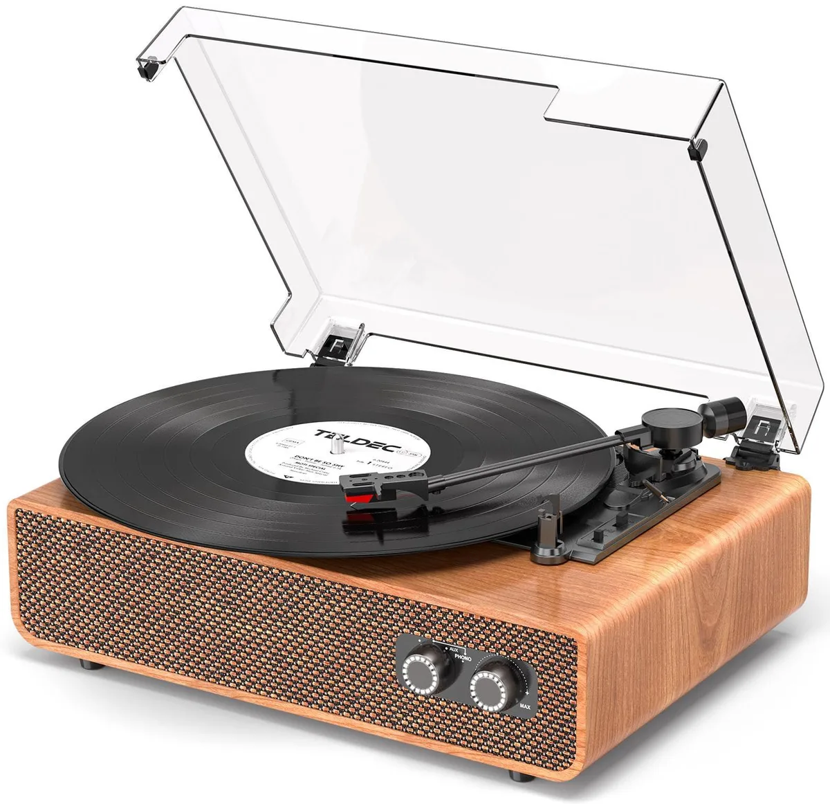  DANFI AUDIO DF TE-2018 3-Speed Turntable Light Wood — product photo