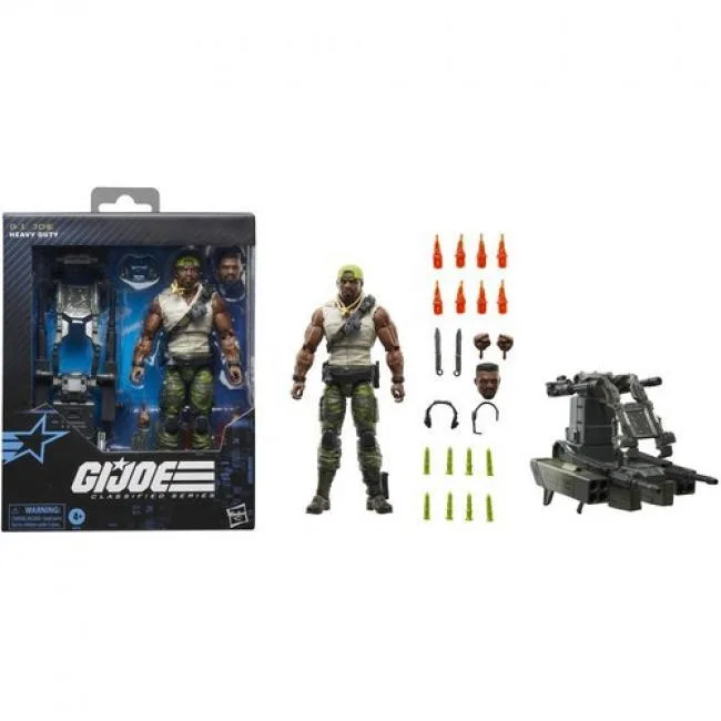 Hasbro Hasbro G08485L00 G.I. Joe Classified Series #150 Heavy Duty action figure — product photo