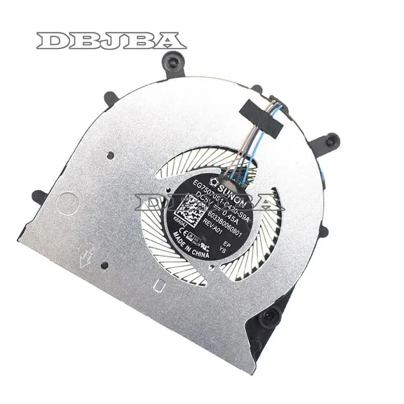 DBTLAP DBTLAP Laptop Cooling Fan EG75070S1-C420-S9A DC5V .45A 6033B0060801 — product photo