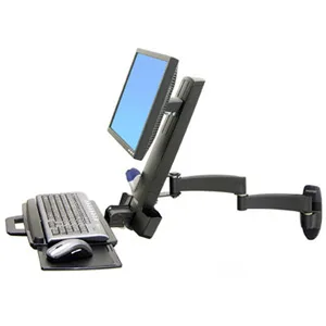Ergotron Ergotron 45-230-200 200 Series Black Telescoping Combo Arm monitor accessory — product photo