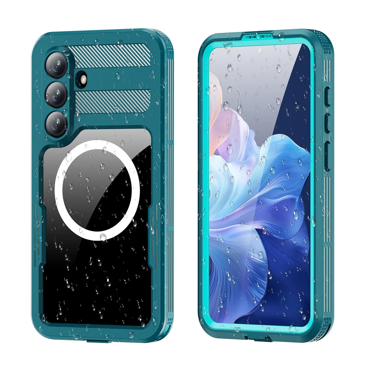 BONAEVER BONAEVER Waterproof Case Samsung Galaxy S26 Plus 2026 Blue — product photo