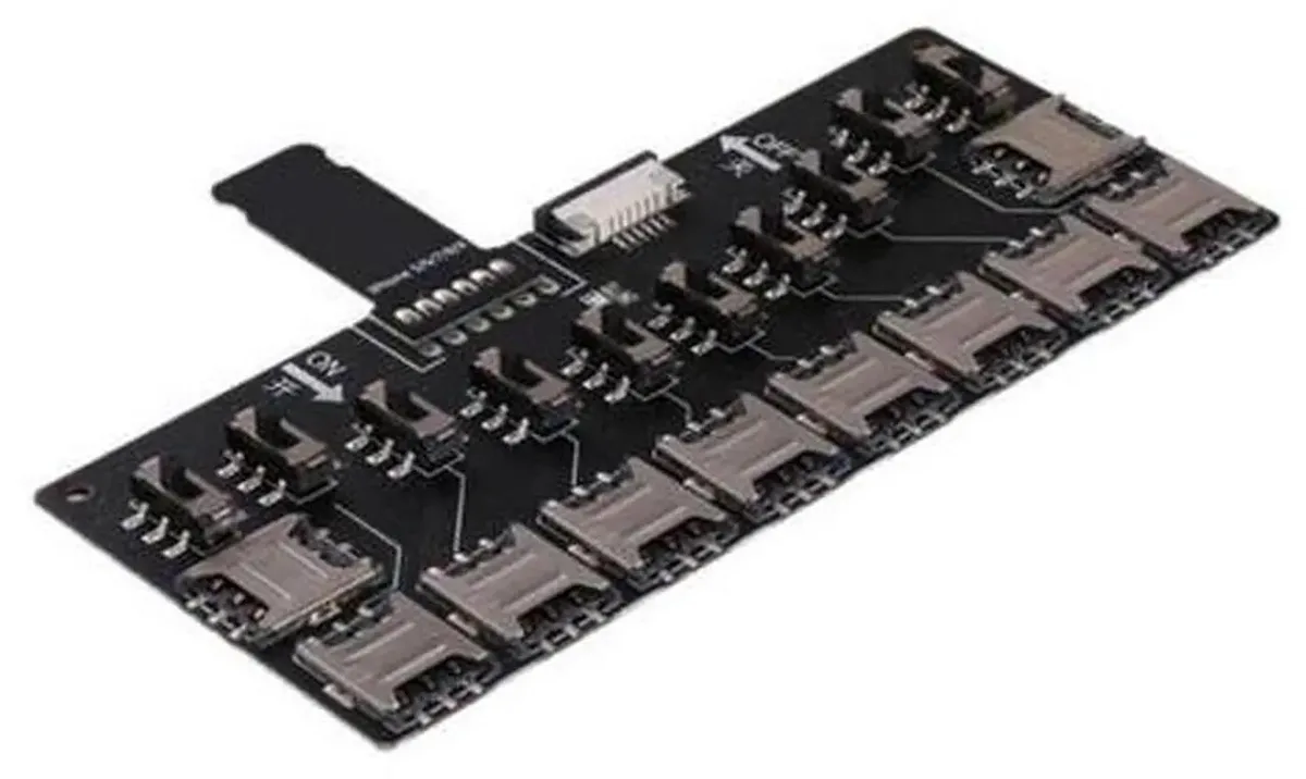 SMUGDESK SMUGDESK 10Slot SIM Card Adapter MultiSIM Card Reader — product photo