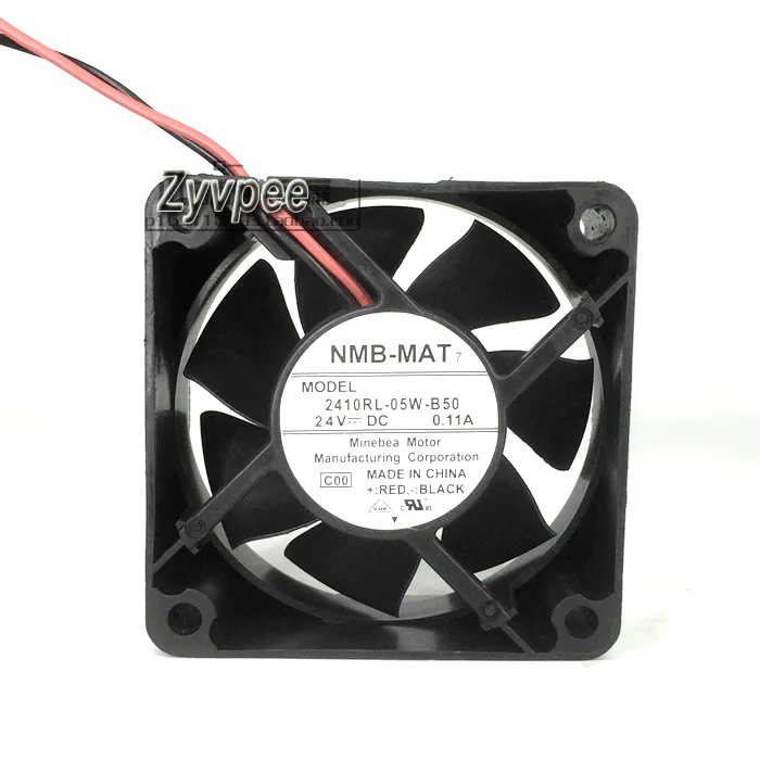 Zyvpee Zyvpee 2410RL-05W-B50 DC24V 0.11A 2-pin 60x25mm case fan — product photo