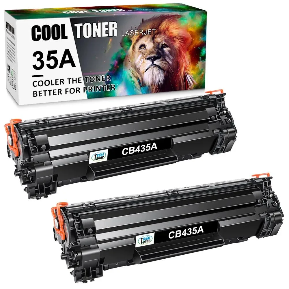 V4ink V4ink 2PCS Hi-Yield Black Toner Cartridge CB435A CE285A Set — product photo