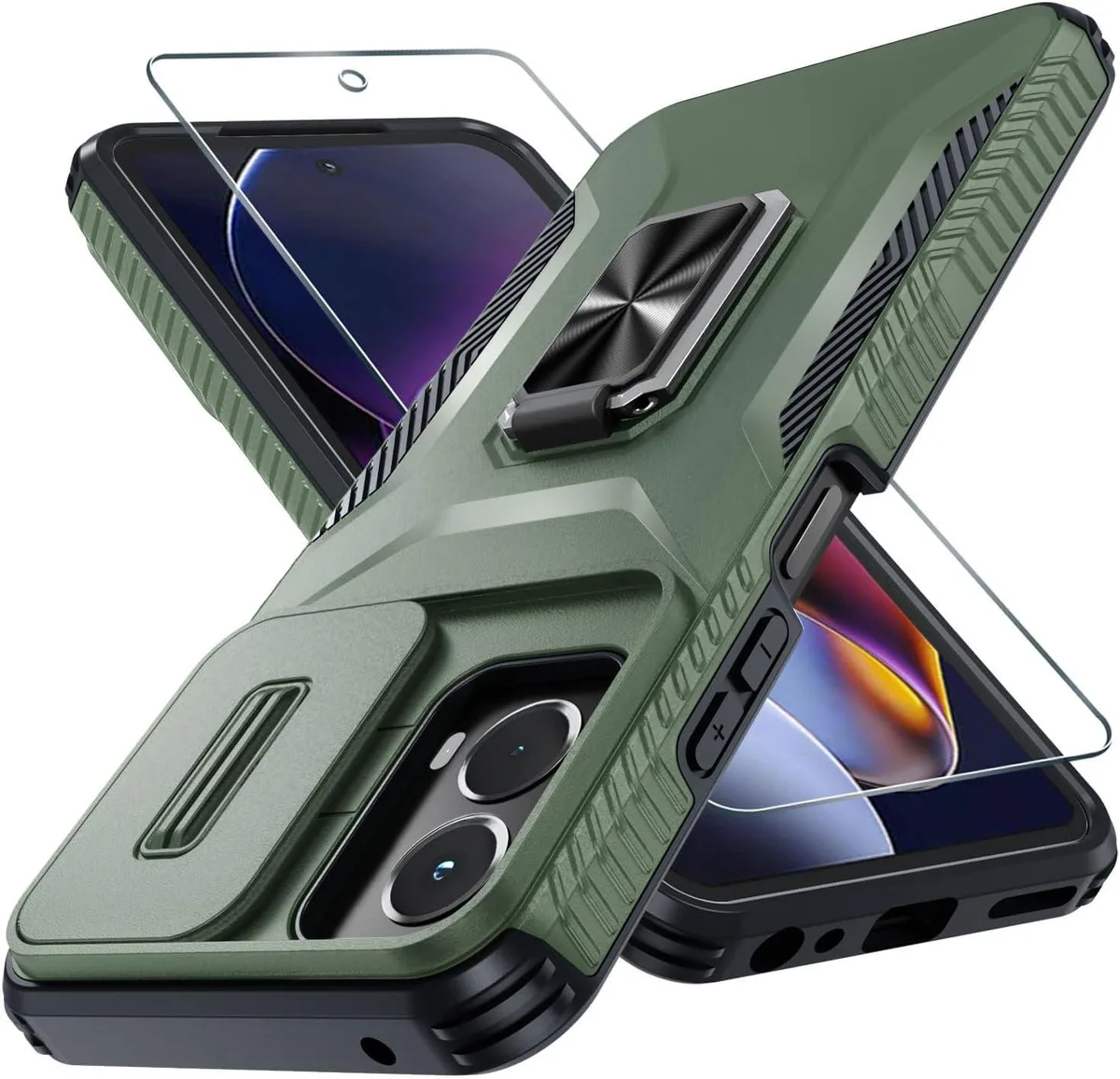 TAURKENAM TAURKENAM Case for Motorola Moto G Power 5G 2024 Alpine Green — product photo
