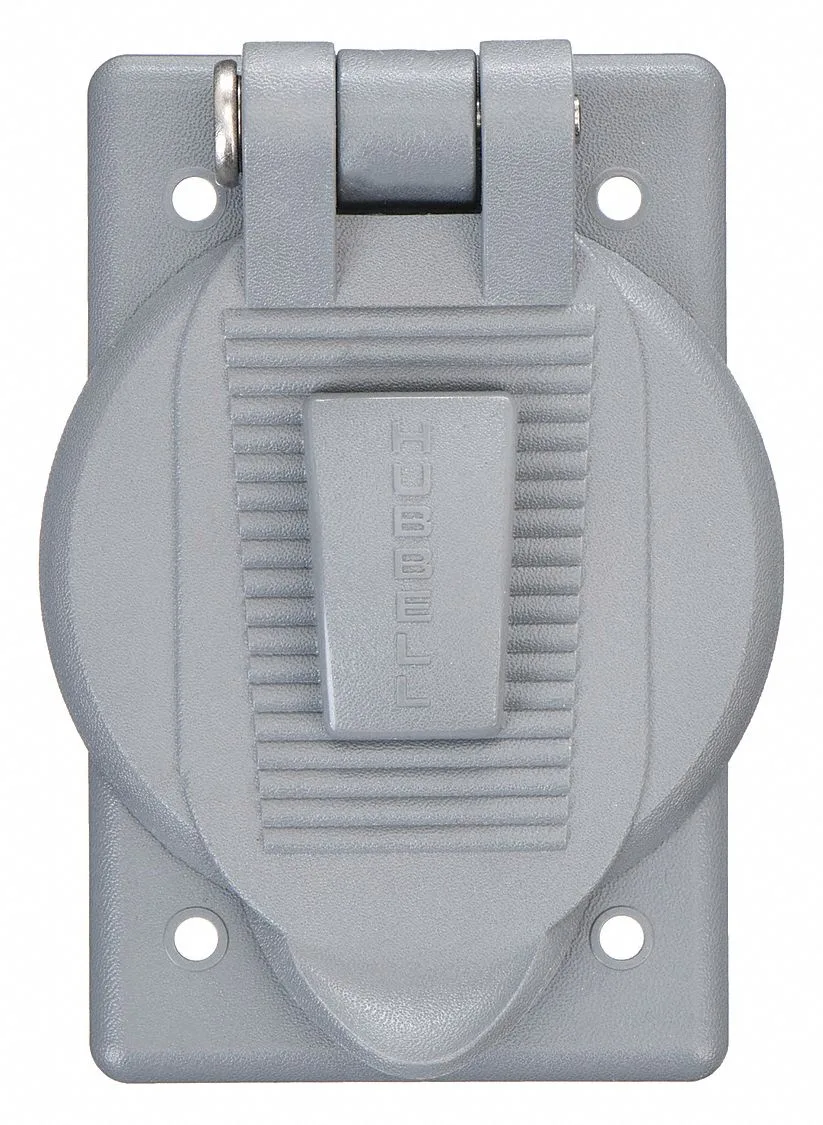 Hubbell Incorporated Hubbell Incorporated WP1 Weatherproof Cover, Outlet Box Type, 1 Gang — product photo