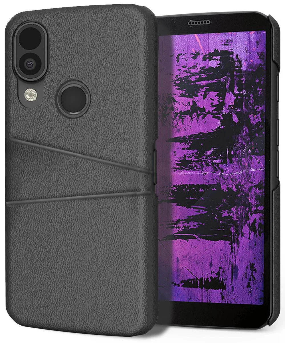 Nakedcellphone Nakedcellphone Grid Case + Belt Clip Holster Combo Black for Samsung Galaxy Z Fold 2 5G SM-F916 — product photo