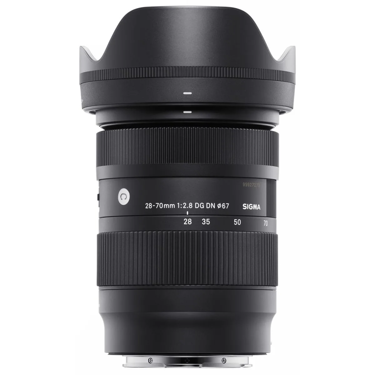 SIGMA SIGMA 28-70mm f/2.8 DG DN Contemporary camera lens with VEO 3 GO 235AB tripod and accessory kit — product photo