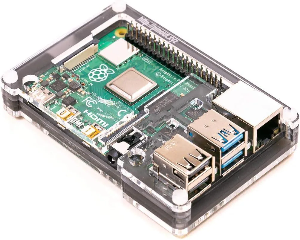 Pimoroni Pimoroni Pibow Coupé 4 Ninja Raspberry Pi 4 case — product photo