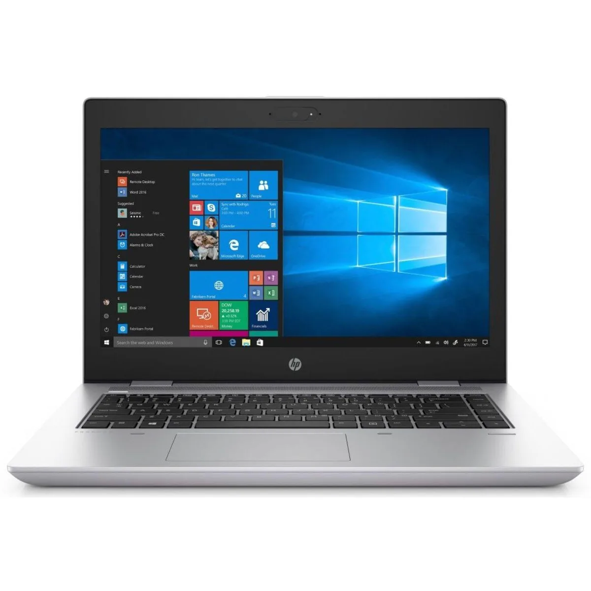 HP HP ProBook 645 G4 5KN40PC-I011-RB- 14" Ryzen 5 PRO 2500U 16GB 256GB NVMe Windows 11 Pro Silver refurbished — product photo