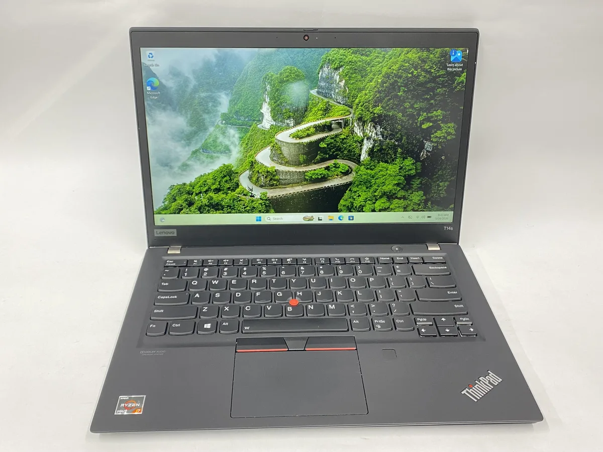 Lenovo Lenovo T14s Gen 1 Ryzen 7 Pro 4750u 8GB 256GB 14" 1920x1200 laptop — product photo