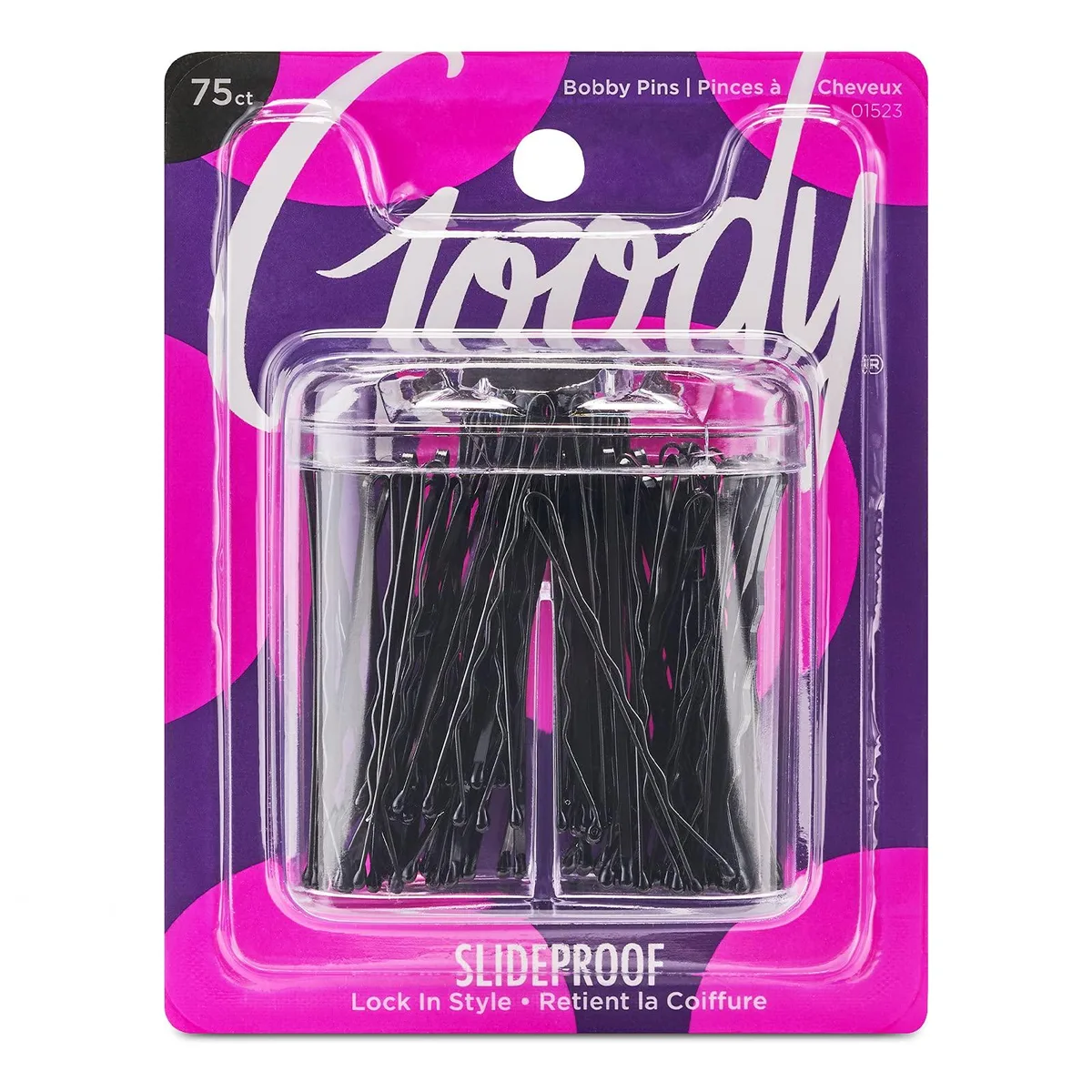  Goody 01523 Bobby Pin Box 75 Ct — product photo