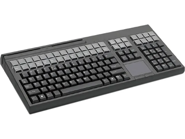 Cherry Cherry G86-71401EUADAA LPOS pos keyboard USB 127 keys 42 relegendable touchpad 1000 dpi 1.85 m cable — product photo