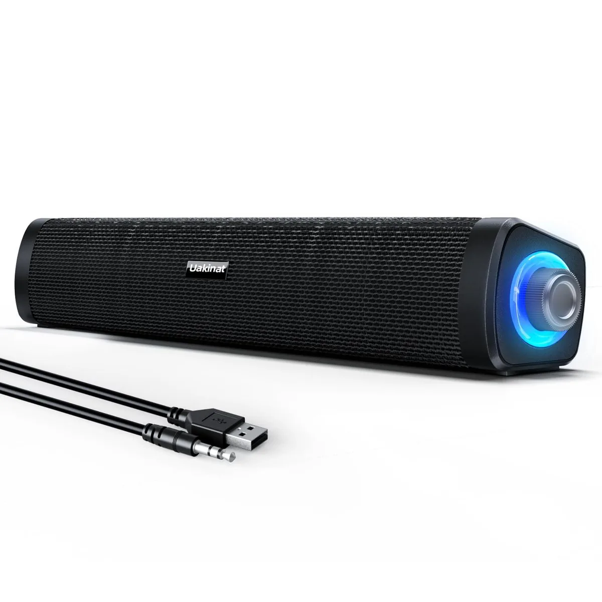  Uakinat 1406 2.0 USB speaker black 6 W — product photo