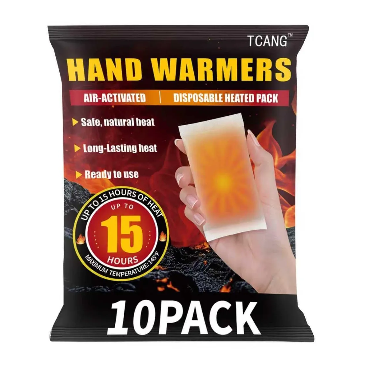  TCANG NSB-10S outdoor heater 10 pack 15 h — product photo