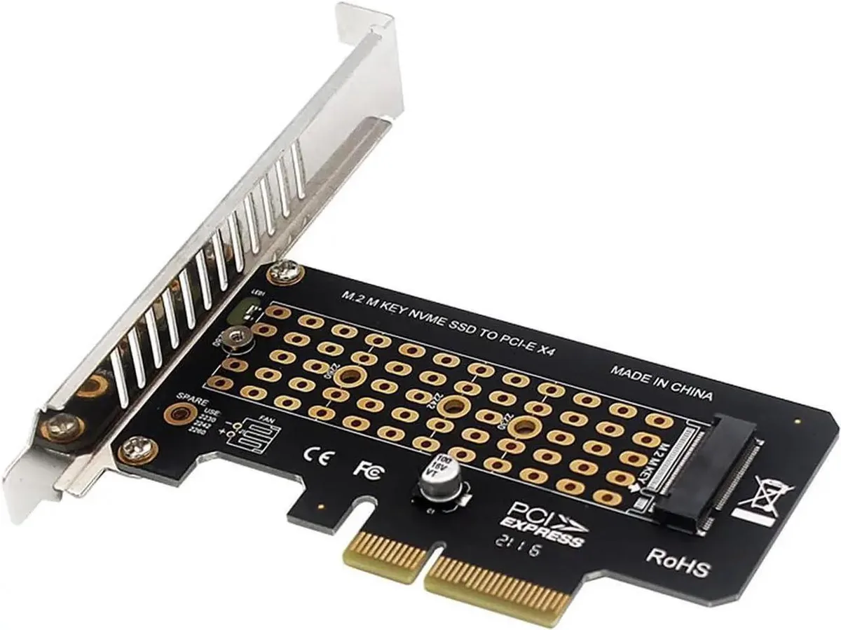 SMUGDESK SMUGDESK PH41 PCIe 3.0 X4 to M.2 NVMe Adapter Card Full Height — product photo