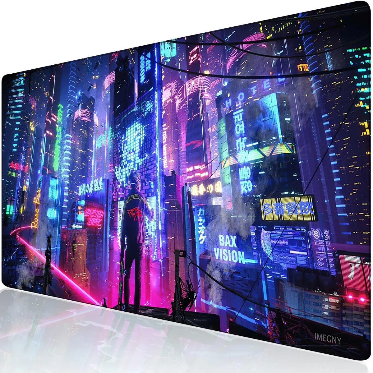 KEHIPI KEHIPI 175161 Mouse Pad 90x40 Colorfulcity002 — product photo