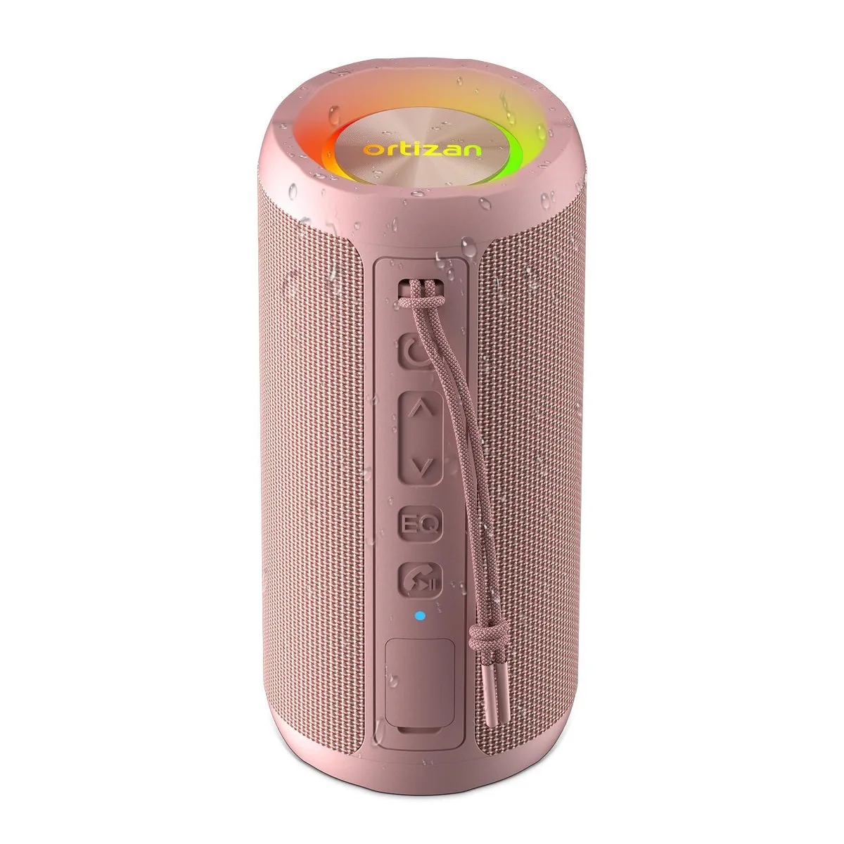  Ortizan X10 portable speaker Pink 24W 30h IPX7 Bluetooth 5.3 — product photo