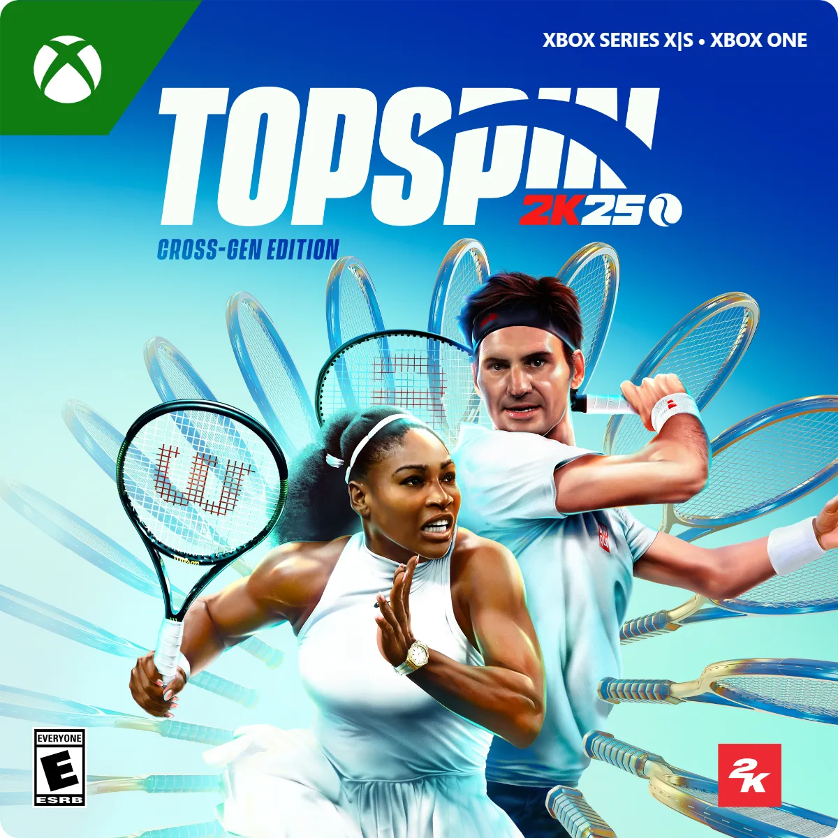 2K GAMES 2K GAMES TopSpin 2K25 Cross-Gen Edition G3Q-02233 downloadable game — product photo