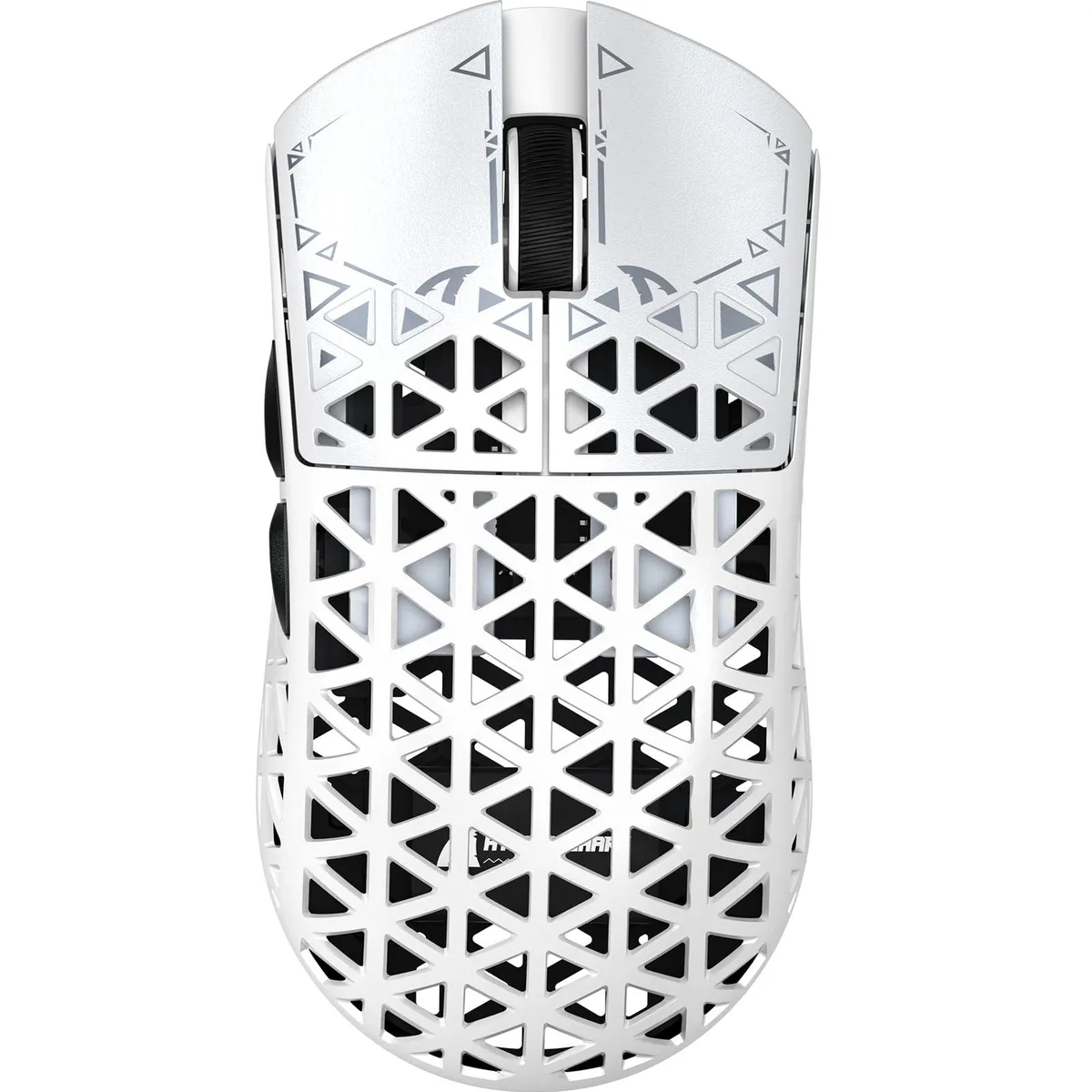  ATTACK SHARK R5 Ultra Carbon Fiber Wireless Gaming Mouse White — product photo