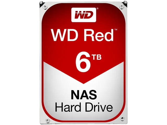 Western Digital Western Digital WD Red WD60EFRX 6TB 3.5" SATA internal hard drive — product photo