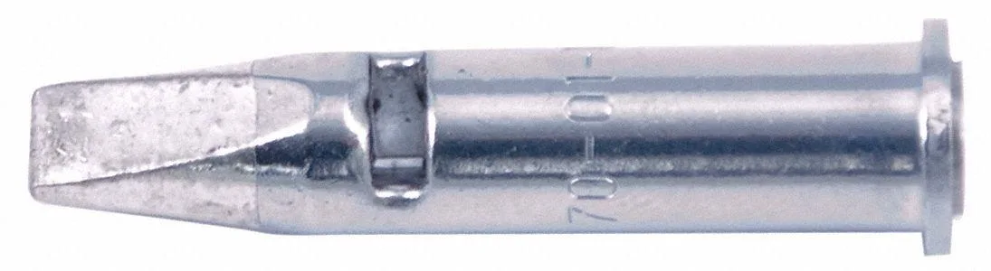 Grey chisel soldering tip 0.5 mm wide