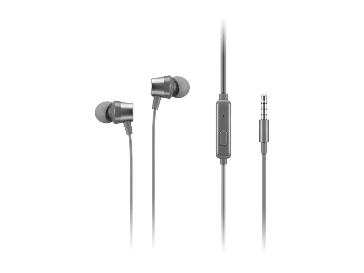Lenovo Lenovo 110 Analog In-Ear Headphones Grey — product photo
