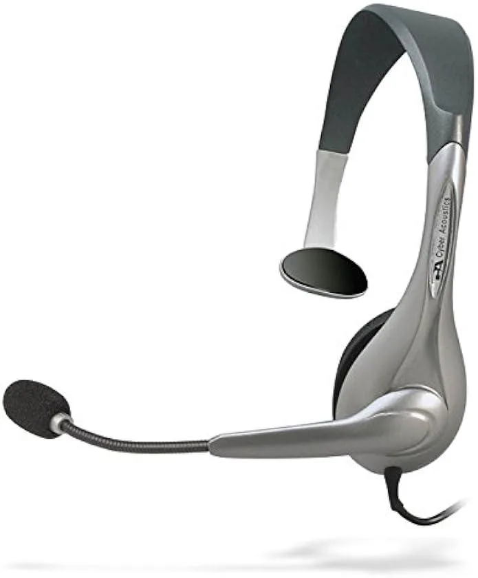 usbroway usbroway AC-840 Mono USB Headset with Noise-Canceling Mic — product photo