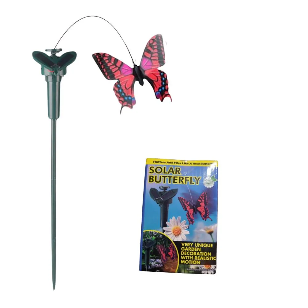 As Seen On TV As Seen On TV PB533 Solar Butterfly Stake Landscape Lighting 15 Inch — product photo
