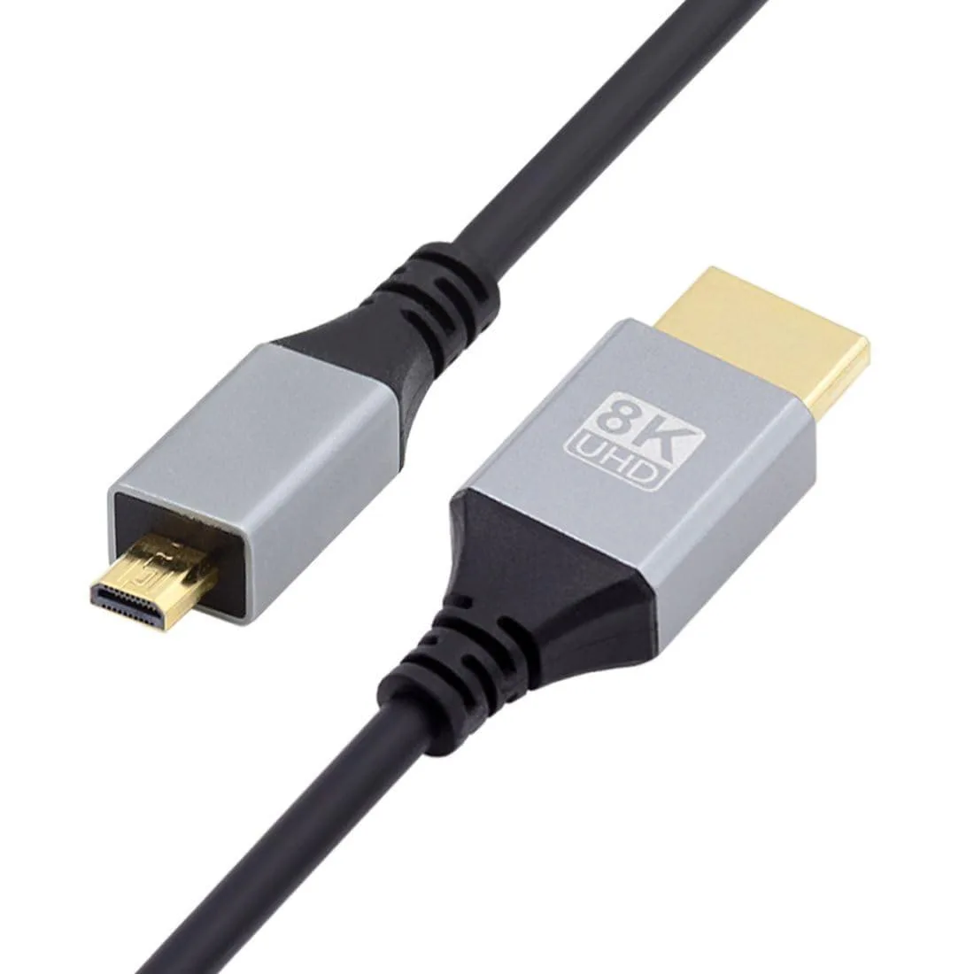 LORDWORLD LORDWORLD HDMI Male to Micro HDMI 8K@60Hz 4K@120Hz 48Gbps 1.0m — product photo
