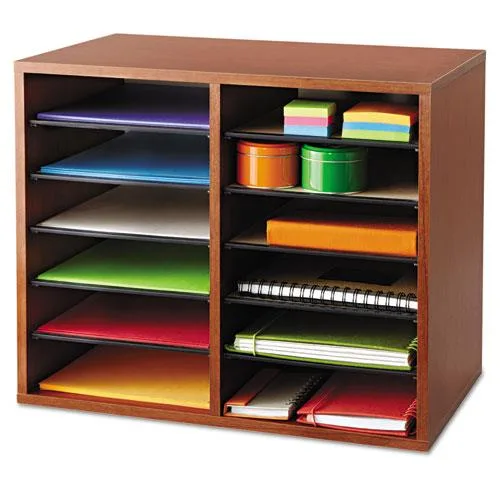 Safco Products Safco Products 9420CY Drinkware 12 Compartment Cherry — toote foto