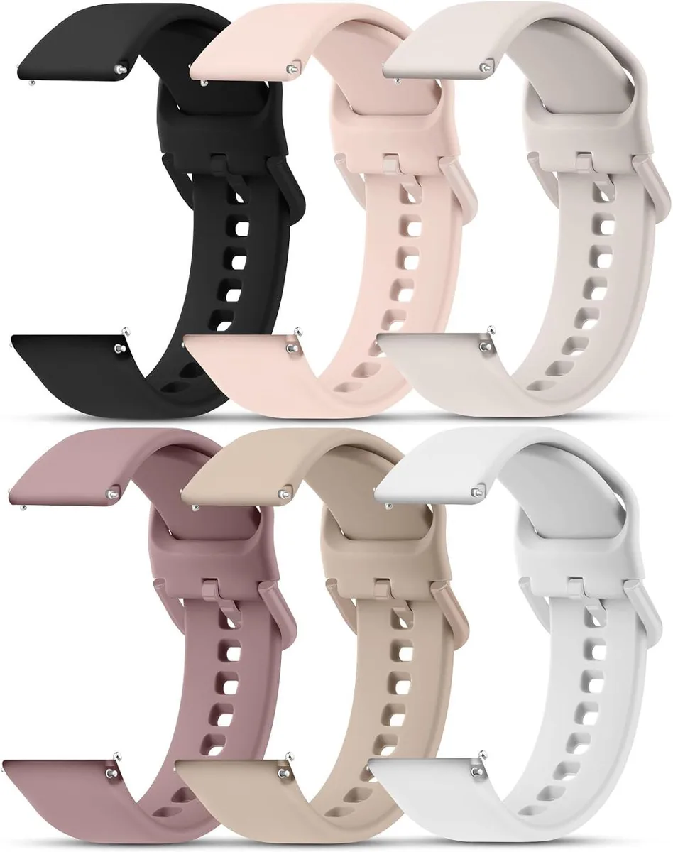 ETEIZU ETEIZU Silicone Sport Bands 6 Pack IDW13 IDW16 IDW19 accessory — product photo
