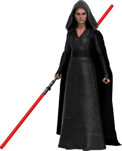 Hasbro Star Wars Black Series Rey Dark Side action figure in dark costume