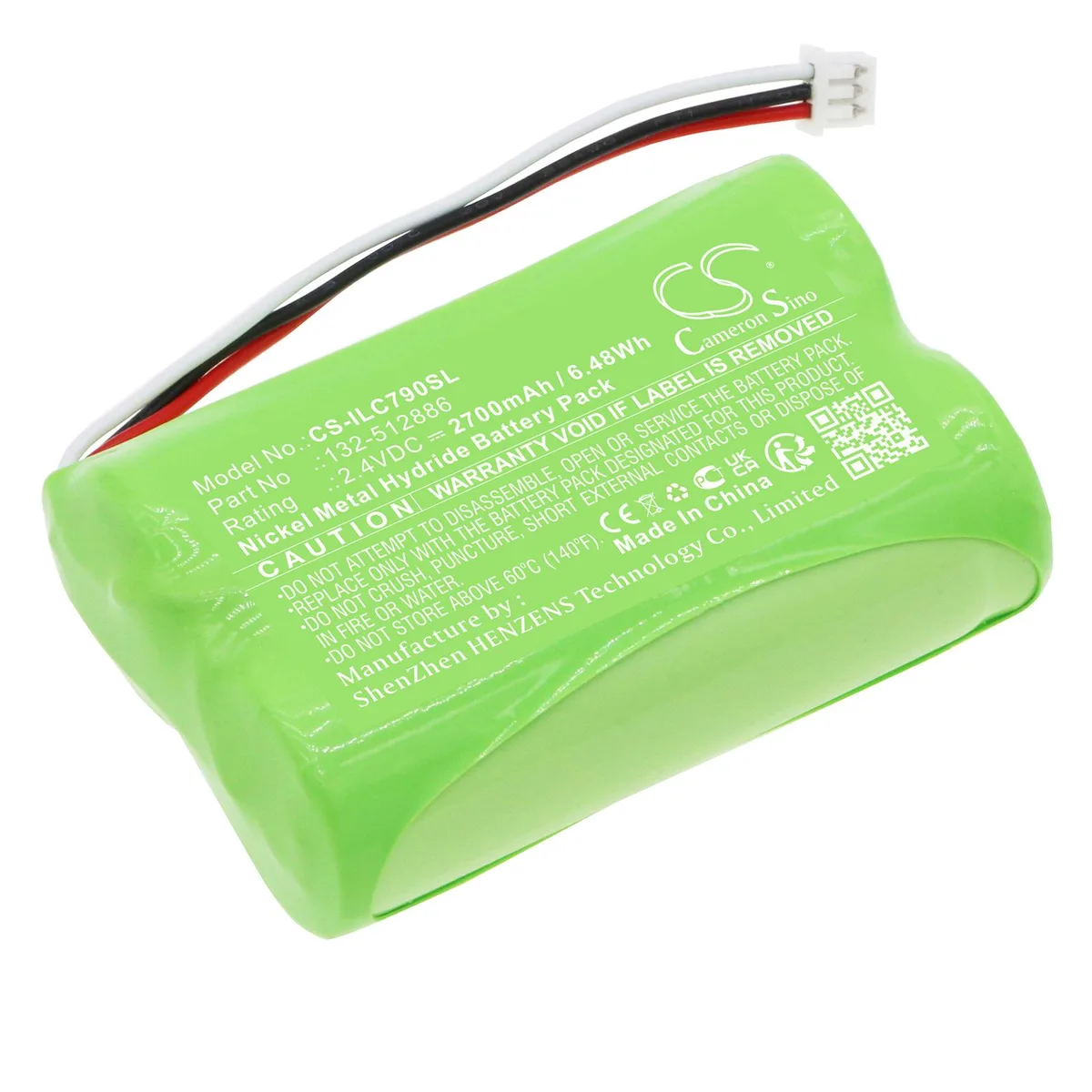 Estry Estry Battery Replacement for Dorma Kaba 790 Locks PA000497 2.4V 2700mAh — product photo
