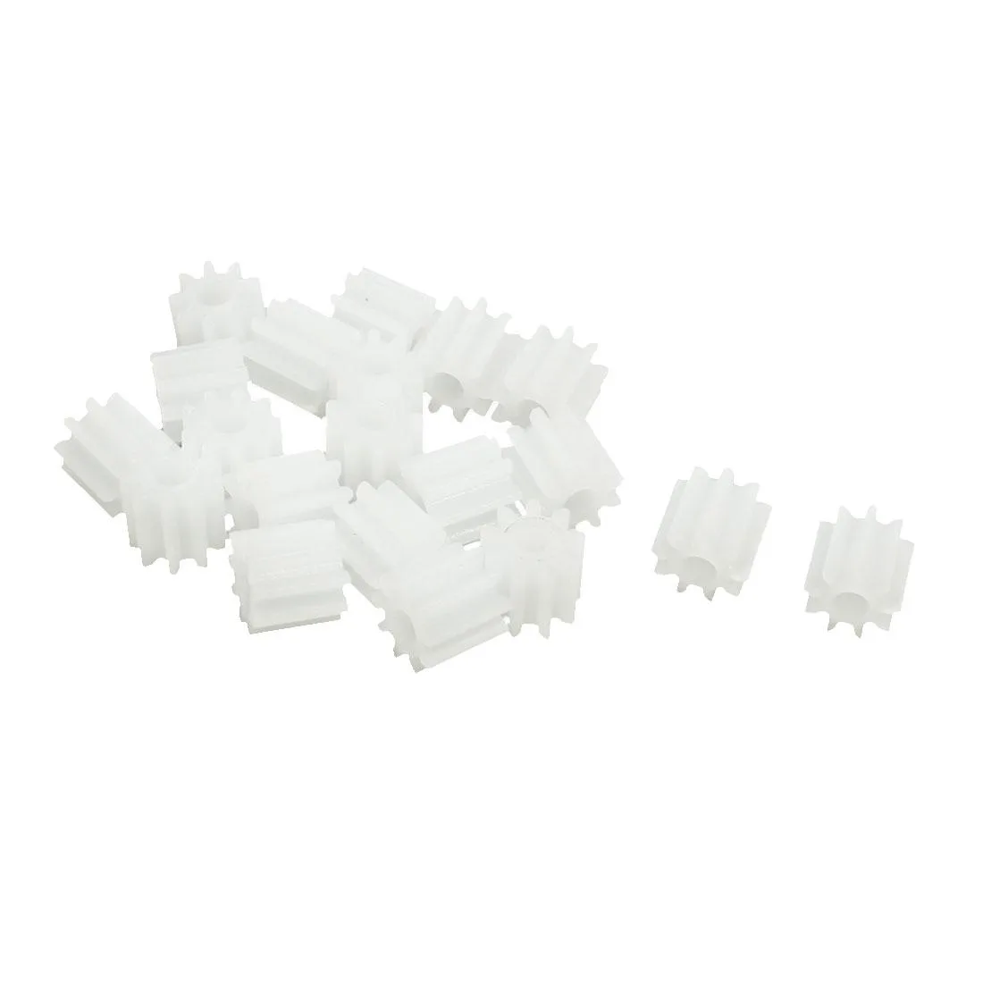 Unique-Bargains Unique-Bargains 5.5mm 9-Tooth Plastic Gear 20 Pcs — product photo