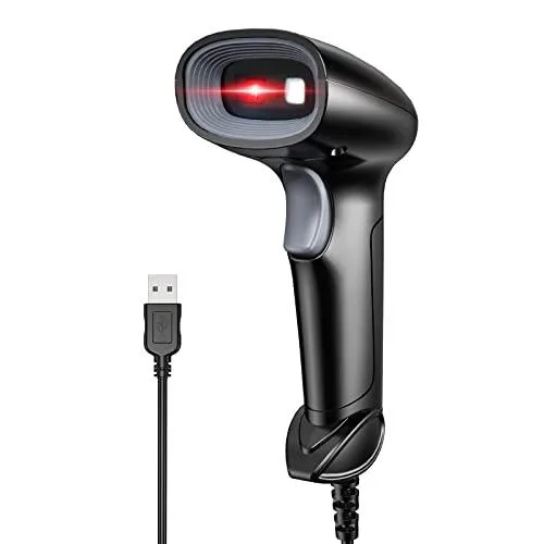 Blueskysea Blueskysea USB Wired 2D Barcode Scanner Handheld CCD 1D QR Screen Scanner — product photo